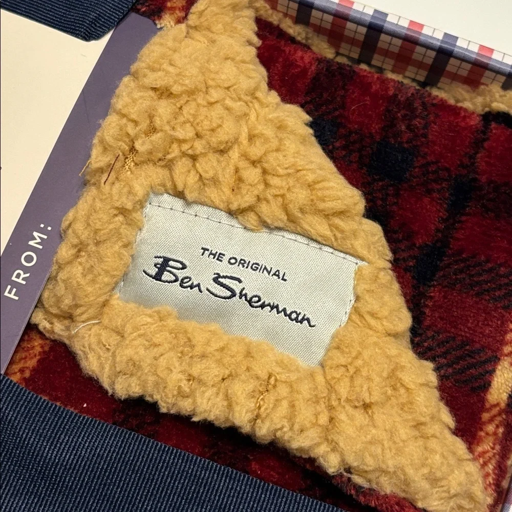Ben Sherman Velvet Sherpa Banket for Dogs